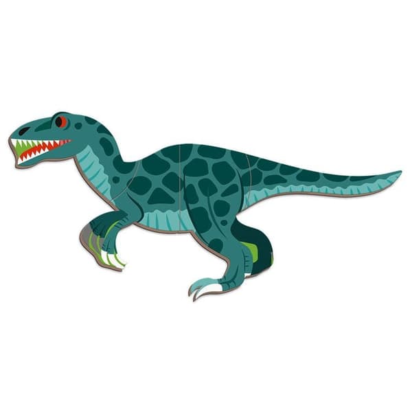 Magnetiskt pussel Dinosaurier Magnetibook, Janod