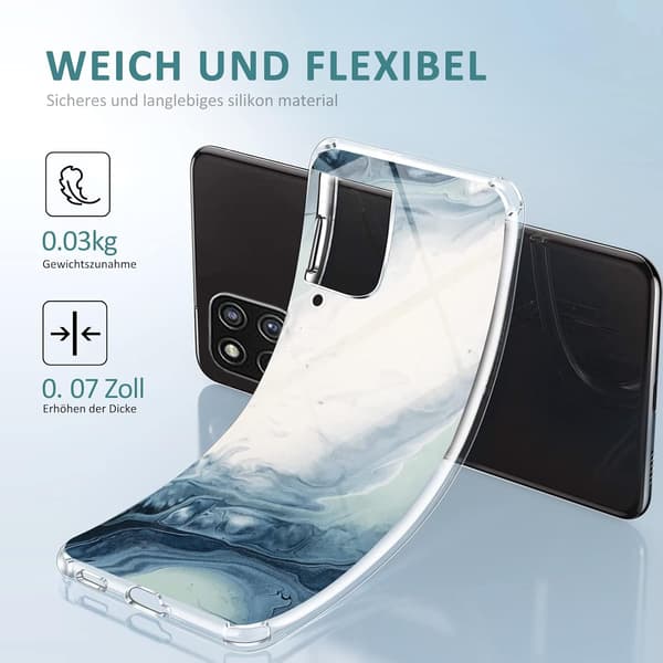 2 stk. etui til Samsung Galaxy S20 FE marmoreret