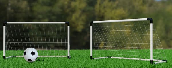 FODBOLDMÅL 122*48*65cm NR:0667