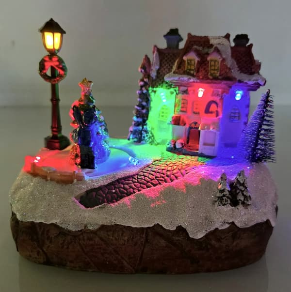 StarryLights Julspeldosa - LED-belysningshus