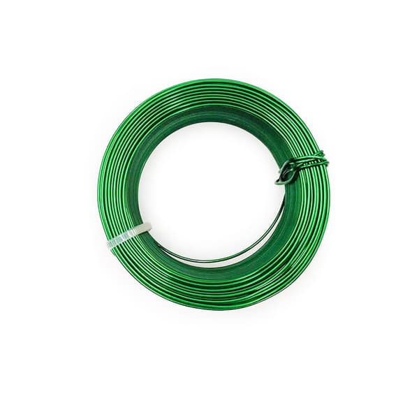 Blomstertråd - Liten Ring - 1mmx50m - Grön