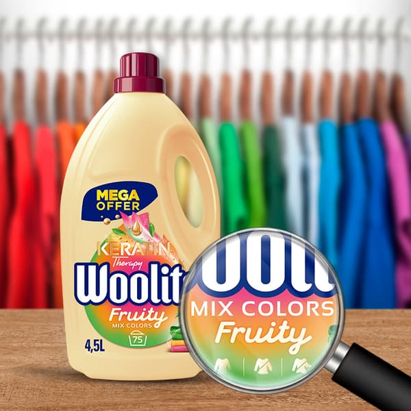017645 Woolite Flytande Fruktig 4,5L