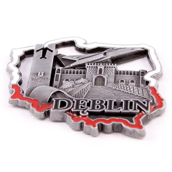 Køleskabsmagnet kontur Dęblin