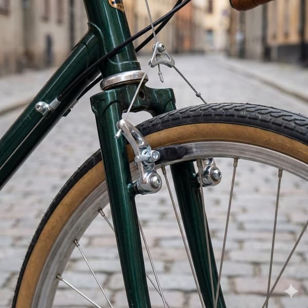 Cantilever-broms Aluminium bromsbelägg Set för cykel fram + bak