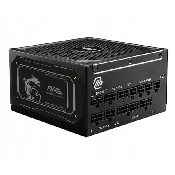 MSI MAG A1000GL PCIE5 II -virtalähde