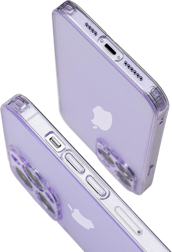 STÆRKT PLASTIK TRANSPARENT ETUI TIL IPHONE 13