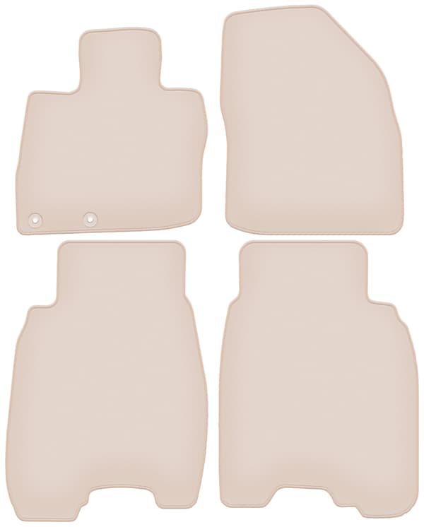 Bilmattor Premium Beige för Honda Civic VIII hatchback 2006-2012