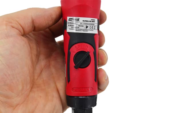 AWTOOLS MINI 1/4" 6 mm BL LIGE PNEUMATISK SLIBEMASKINE