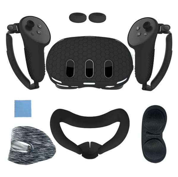 7-i-1-sæt silikonecover til OCULUS META QUEST 3 VR-briller