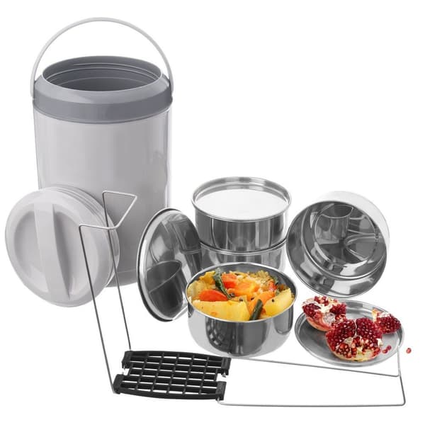 Termisk madkasse 4-rums 4x800 ml