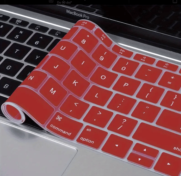 MacBook Tastaturcover Rød