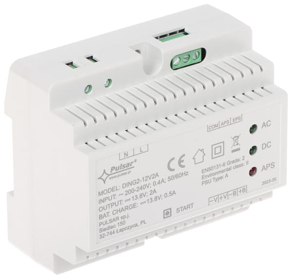 DING2-12V2A PULSAR-HAKKIMISPUSKERIVIRTALÄHDE