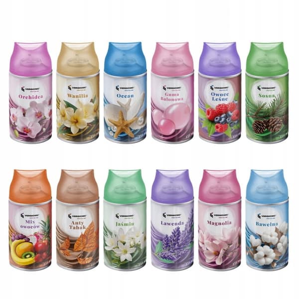 Ilmanraikastin 250 ml täydennys mix