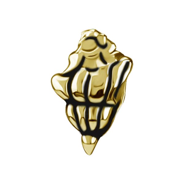 Indstikslåg - guld - PI-031
