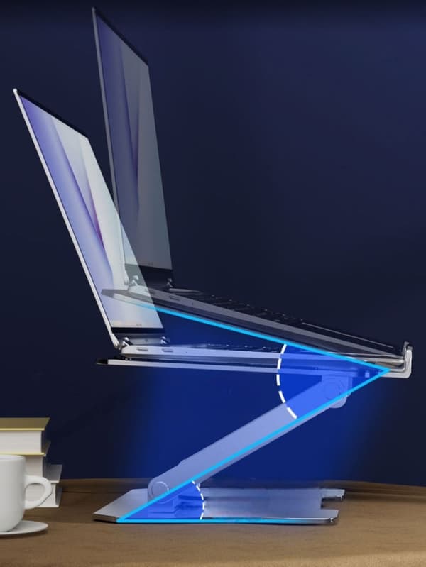 ERGONOMISK BORDSTATIV TIL MACBOOK PRO AIR M1 M2 M3 BÆRBAR