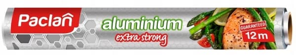 PAclan Aluminiumfolie 12m Rillet