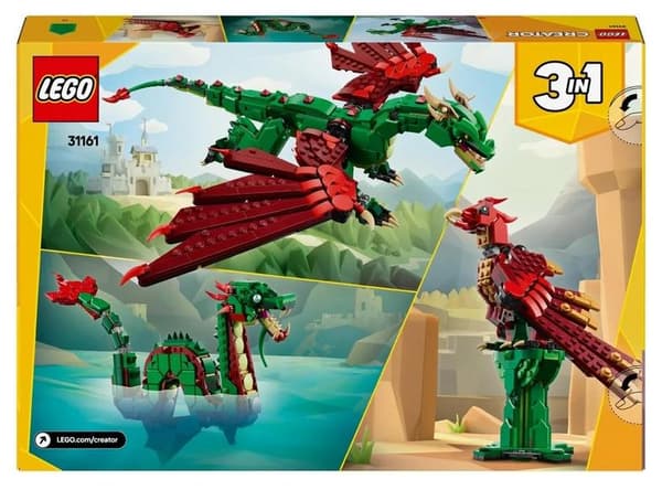 LEGO Creator Medeltida Drake 31161