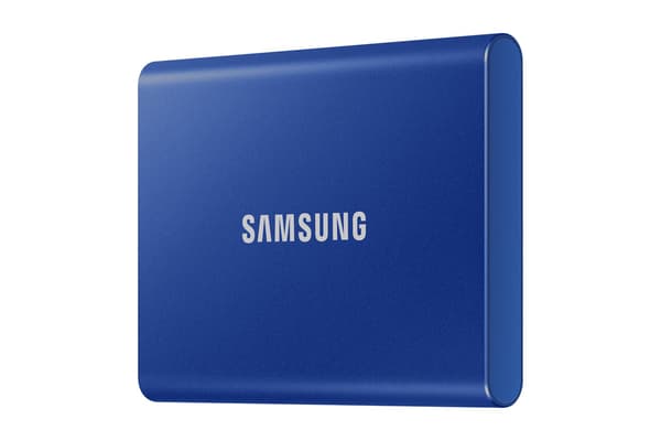 Samsung SSD T7 Portable 2TB Blå Ekstern Harddisk