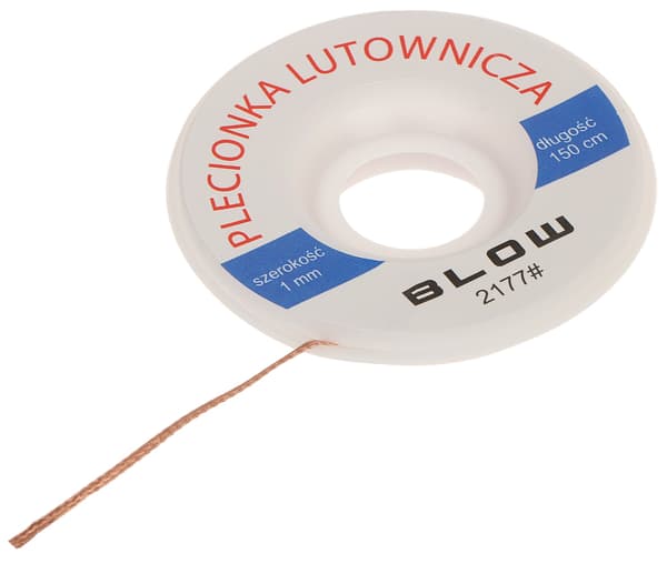 P-Lödflät 1,0 mm slags