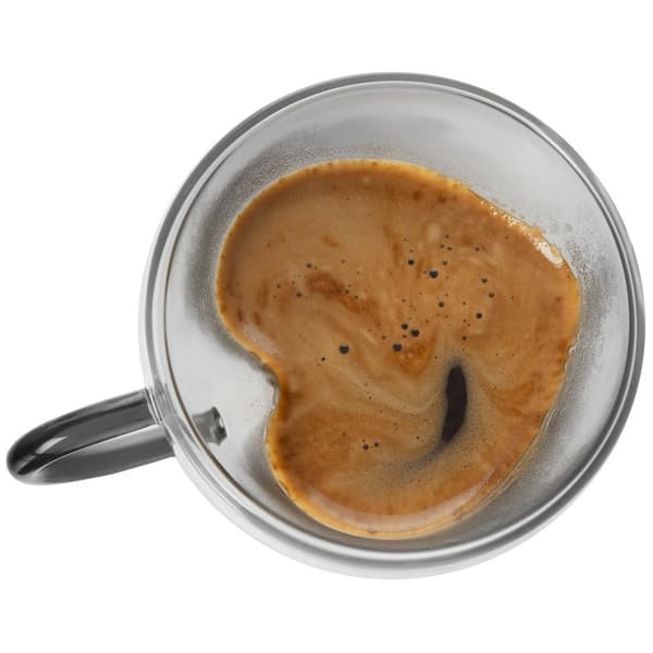 Termoglas med dubbel vägg för kaffe och te DOUBLE 280 ml 2 st