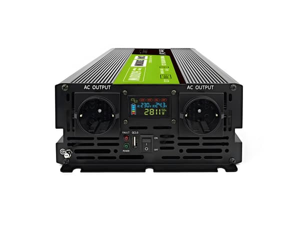GREEN CELL LCD-KONVERTER 24V 3000W/6000W SINUS