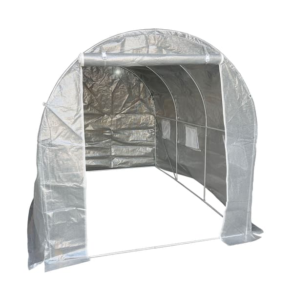 Plasttunnel 300 x 200 x 200 cm grå UV 12