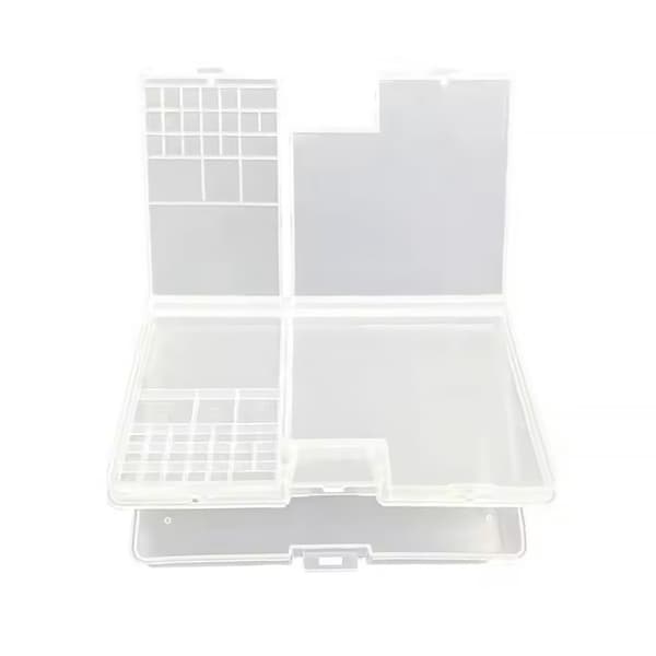 Dubbellåda för elektroniska komponenter 180x115x35mm