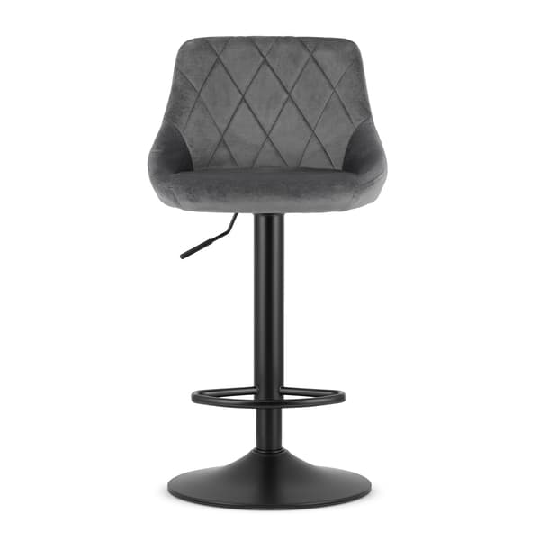 KAST pall - grå sammet / svart underrede x 2