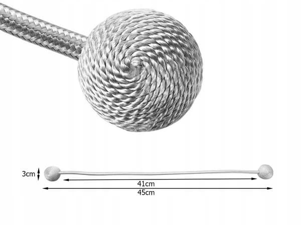 KLEMME FOR GARDIN 45CM GRÅ (300) GAB_A
