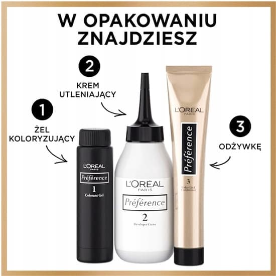 L'Oréal Preference hårfarve 6.21 Zurich kølig meget lys brun
