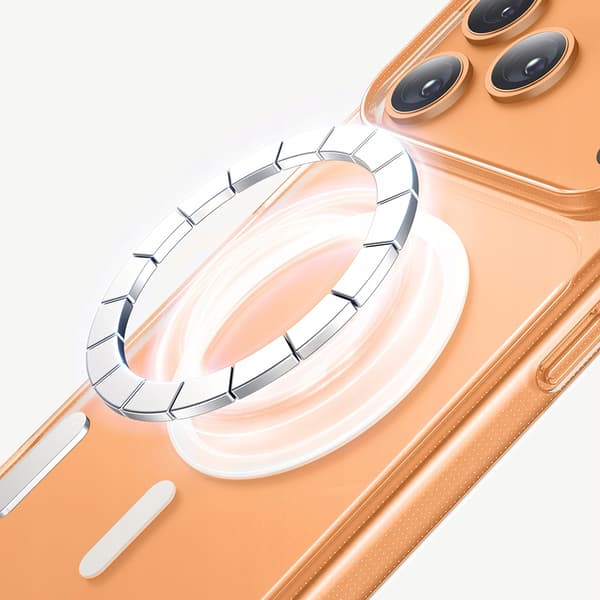 MCDODO MAGNETISK KLART FORSTÆRKET ETUI TIL MAGSAFE IPHONE 17
