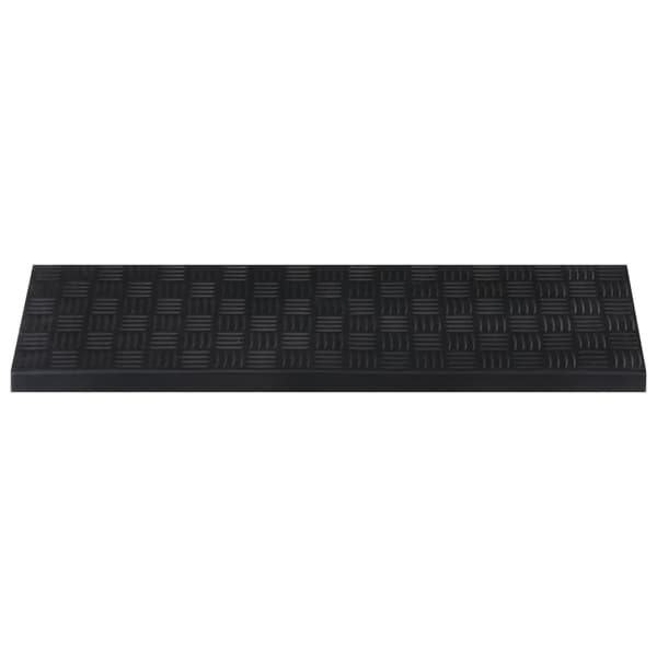 vidaXL Trappsteg, 5 st, 25x75 cm, gummi