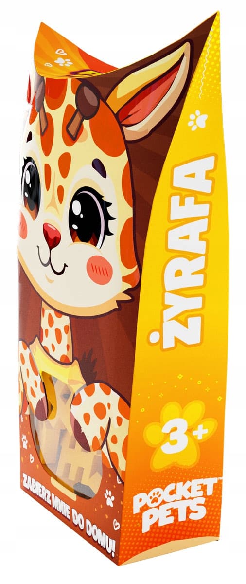 Marioinex Mini Waffle POKET PETS - GIRAFF-set