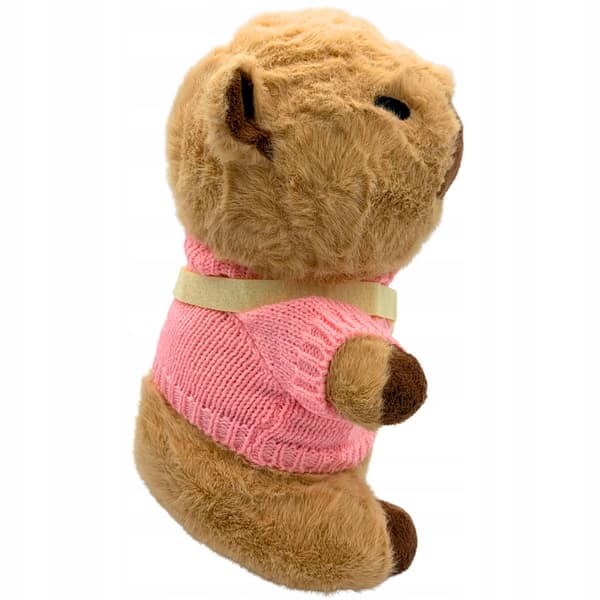 Kapybara-pehmolelupusero laukulla, pehmolelu 25 cm