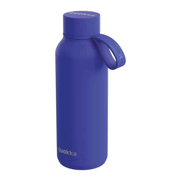 Quokka Solid med rem - 510ml termos i rostfritt stål med rem (skymningsblå)
