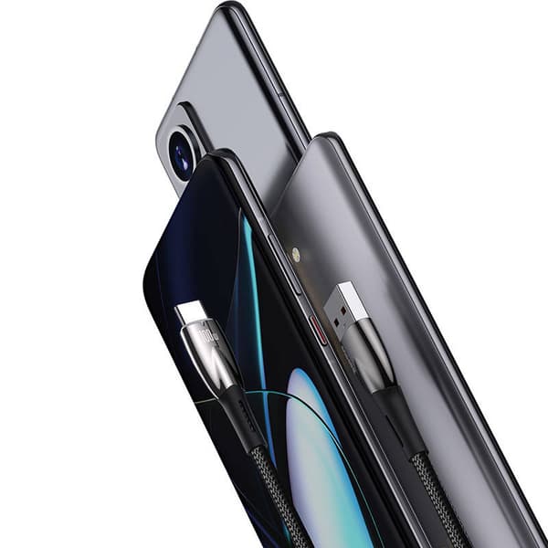 Baseus Glimmer USB-C-kaapeli, 100W, 1m (musta)