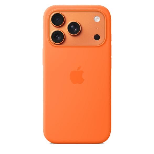 APPLE Silikone Etui med MagSafe til iPhone 17 Pro Orange MGFE4ZM/A