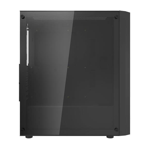 Darkflash DK351 Datorchassi (Svart) + 4 RGB-fläktar