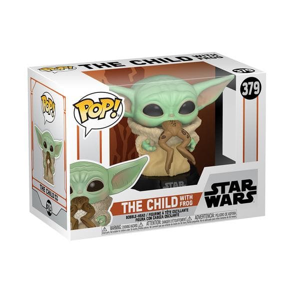 FUNKO POP Star Wars 379 Barnet med frøfigur