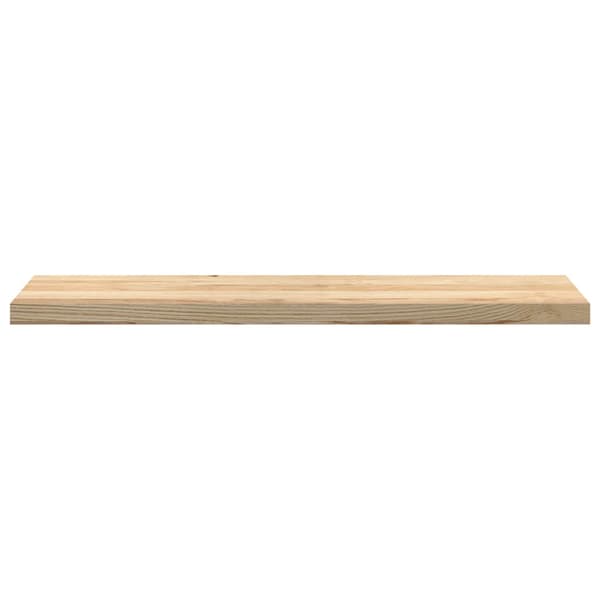 vidaXL trappetrin, 2 stk. ubehandlede, 110x25x2 cm massivt egetræ