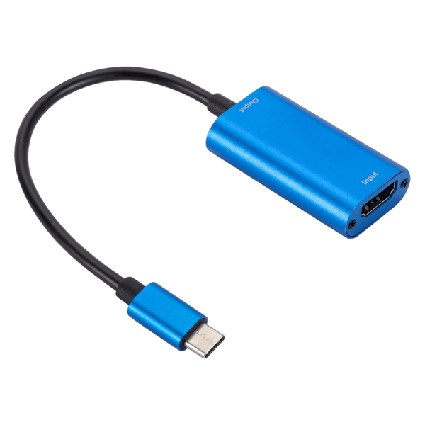 HDMI-optager til USB C 3.1 1080p 60fps Full HD Optagelsesadapter