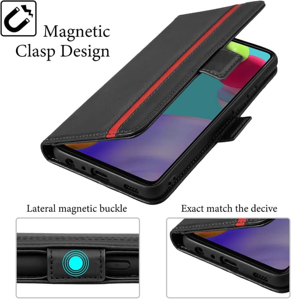 ETUI MED MAGNETISK LUKNING TIL SAMSUNG A52/A52S