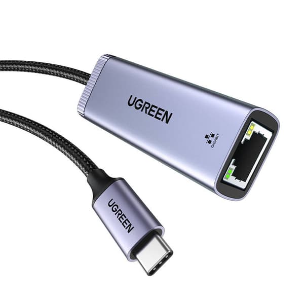 UGREEN CM483 USB-C til RJ45 netværksadapter (grå)