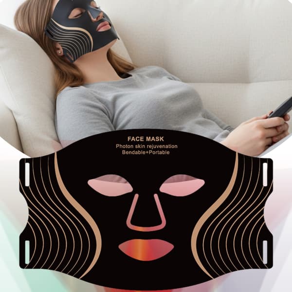 7-färgad LED-ansiktsmask - ljusterapi
