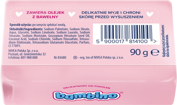 BAMBINO Tvål 90G