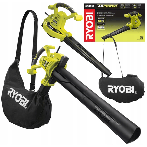 RYOBI blæser og haven støvsuger 3000 W