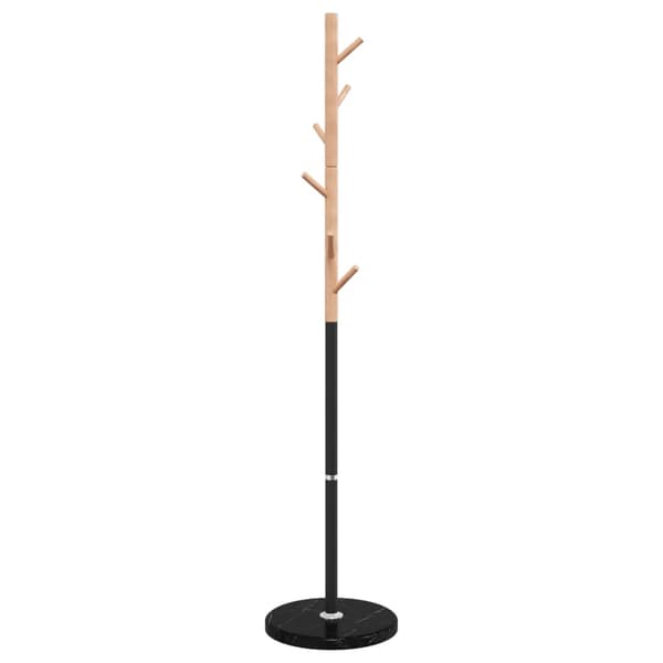 vidaXL stående knagerække sort 172 cm malet jern