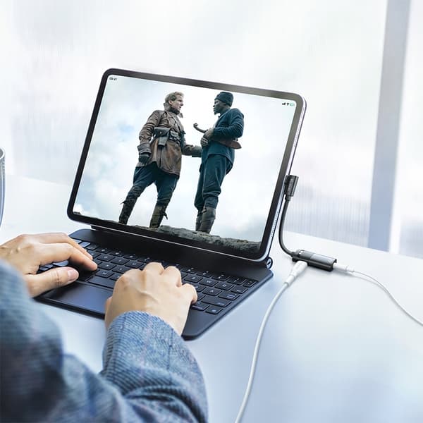 MCDODO USB-C MINI JACK 3,5 MM ADAPTER AUX-KABEL TIL SAMSUNG APPLE DAC