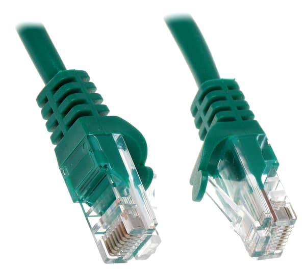 KYTKENTÄJOHTO RJ45/0.2-VIHREÄ 0.2 m