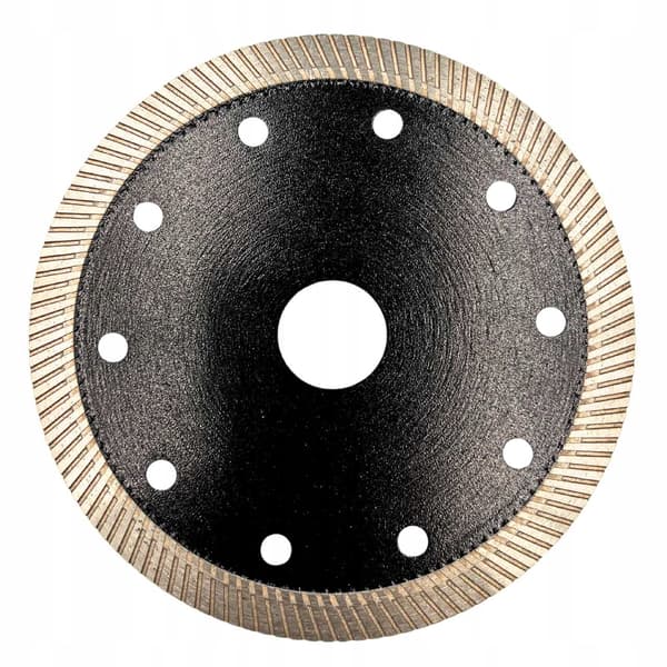 Diamantblad turbo för skärning av keramik, sten och granit 125 mm Vortex